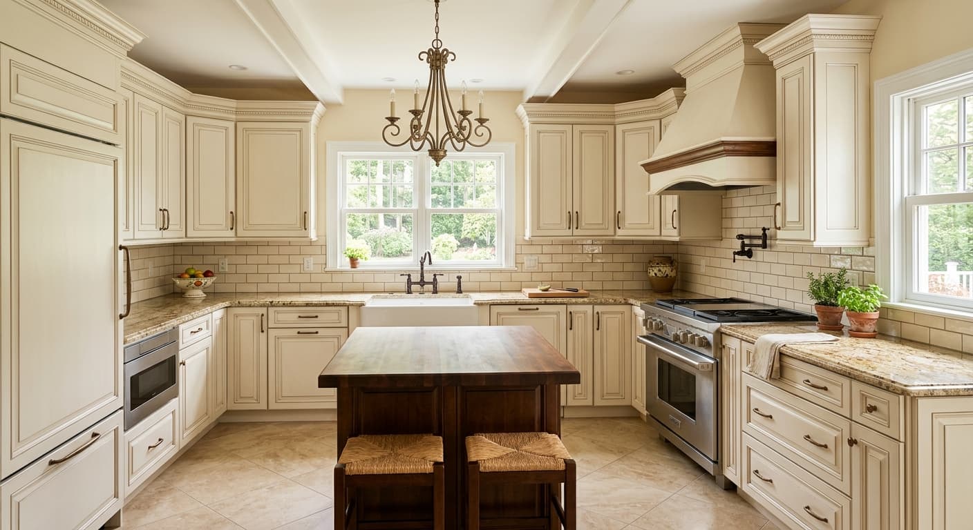 Traditional Kitchen Remodel in Somers Point, NJ - completed project in Somers Point, NJ